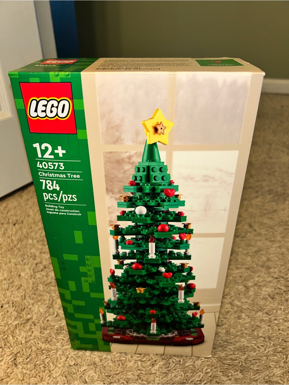 LEGO Green Christmas Tree Building Set (40573)- Sealed